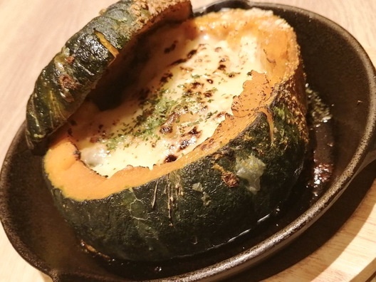 「ぼっちゃんかぼちゃのグラタン」